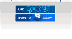 Desktop Screenshot of enad.inep.gov.br
