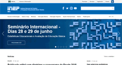 Desktop Screenshot of inep.gov.br