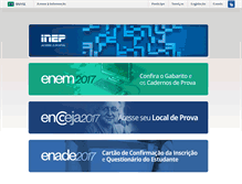 Tablet Screenshot of 2010educacenso.inep.gov.br