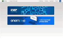 Tablet Screenshot of eee.enceja.inep.gov.br