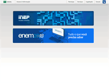 Tablet Screenshot of educacenso.mec.inep.gov.br
