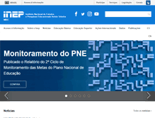 Tablet Screenshot of encceja.inep.gov.br