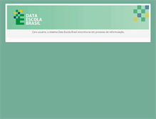 Tablet Screenshot of dataescolabrasil.inep.gov.br