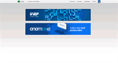 Desktop Screenshot of enadeles.inep.gov.br