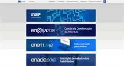 Desktop Screenshot of mail.inep.gov.br